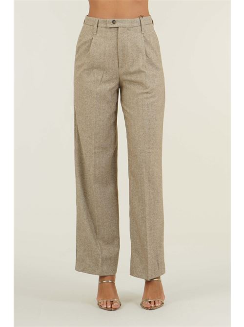 Pantalone in misto lana Elmas Phil | 011264BEIGE